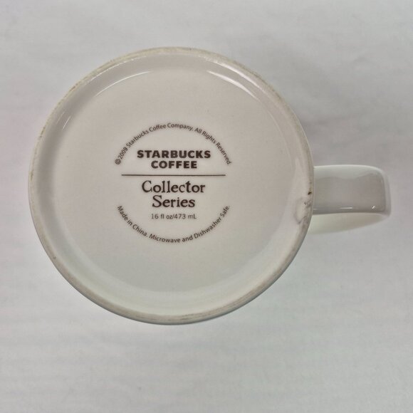 Starbucks Atlanta Collector Series Coffee Tea Mug Cup 2009 EXCELLENT CONDITION!! - Picture 6 of 8